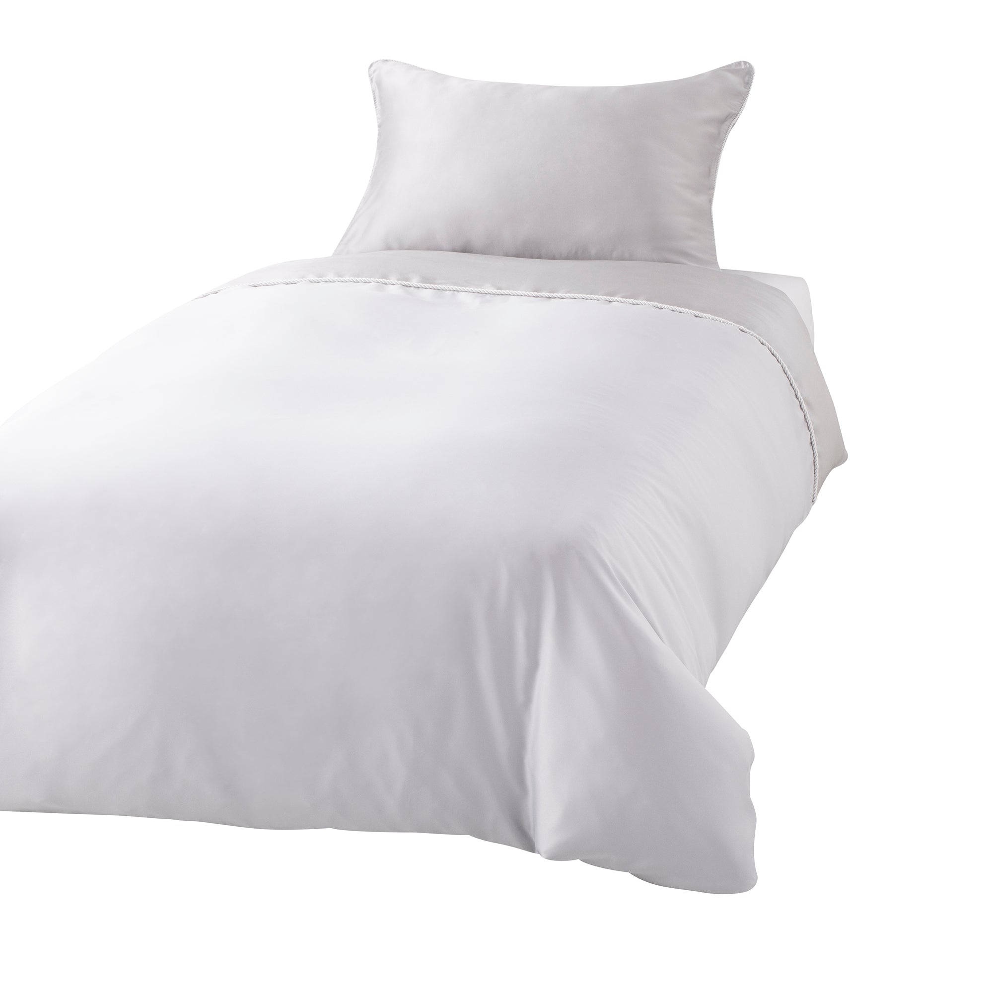 フランフラン　掛け布団カバー　セミダブル　フルラール シルクブレンド 掛け布団カバー セミダブル グレー | Francfranc