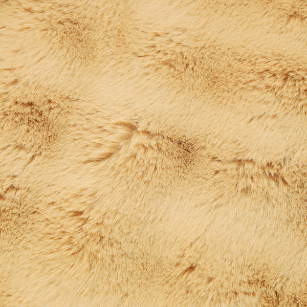 WARMY ポコモコファー 掛け布団カバー シングル イエロー