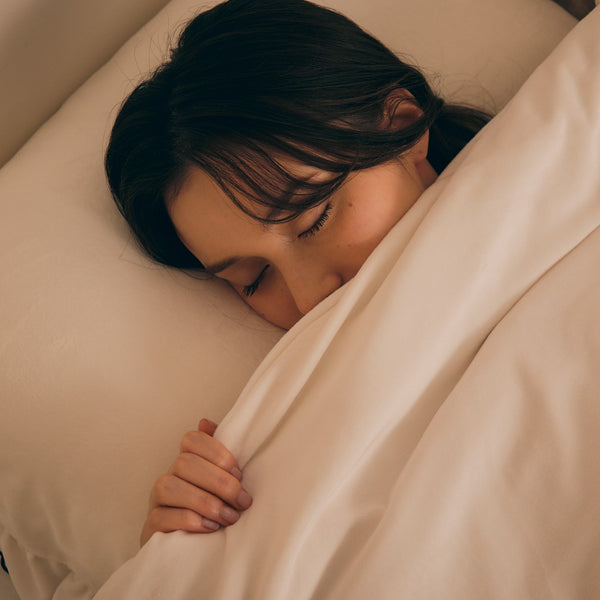 WARMY アルガンオイル加工 フリル 掛け布団カバー セミダブル ホワイト×ブラック