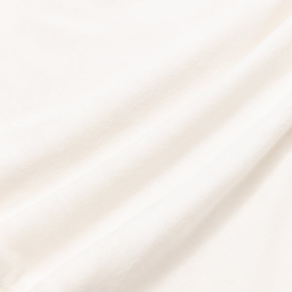 WARMY アルガンオイル加工 フリル 掛け布団カバー ダブル ホワイト×ブラック