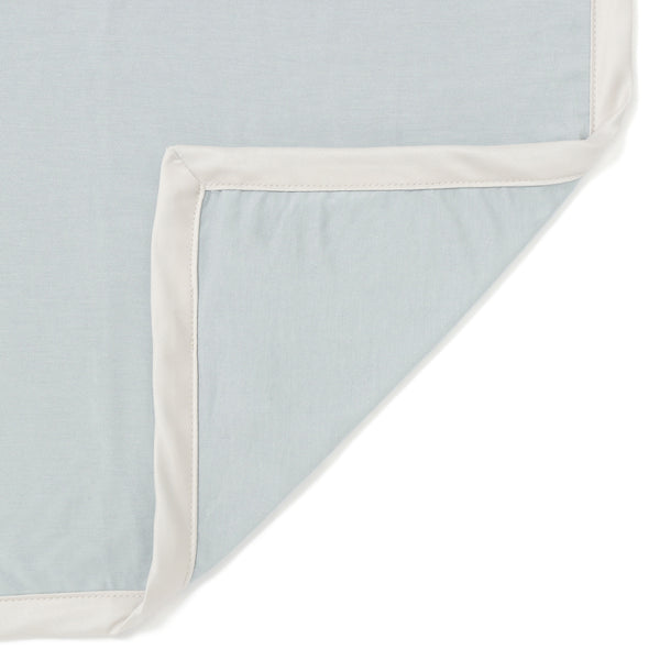 CICA加工 サテンリボン 掛け布団カバー シングル ブルー | Francfranc