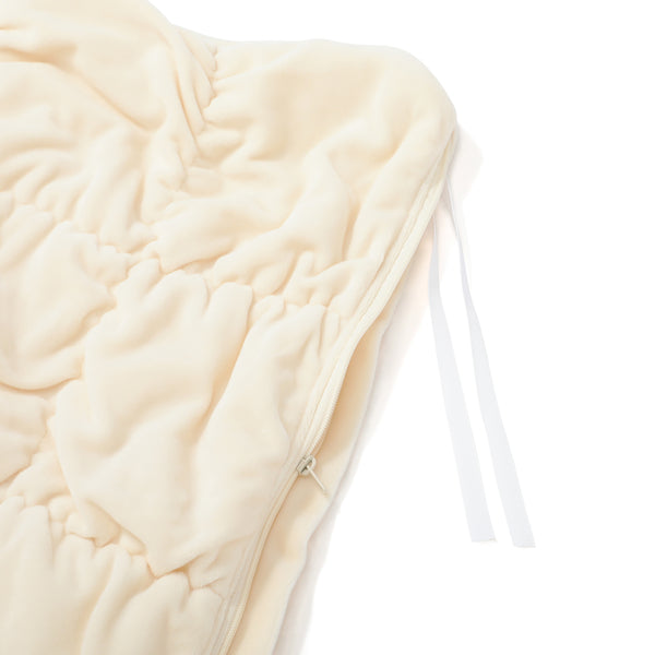 WARMY スクエアキルト 掛け布団カバー ダブル アイボリー | Francfranc