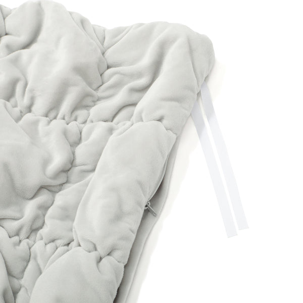 WARMY スクエアキルト 掛け布団カバー セミダブル グレー