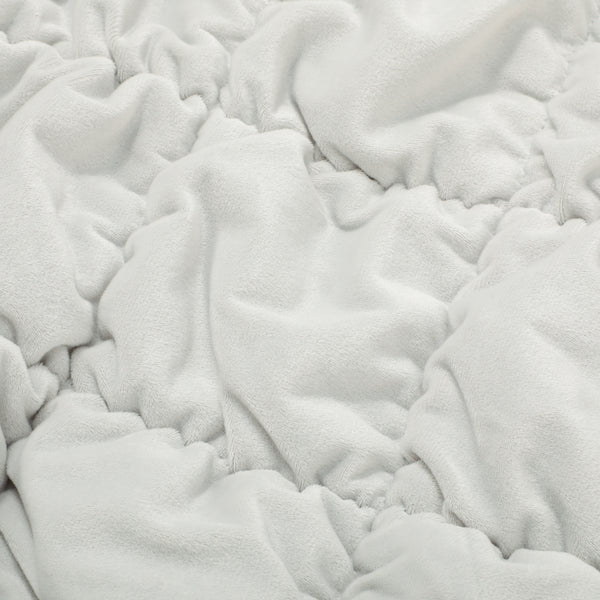 WARMY スクエアキルト 掛け布団カバー ダブル グレー | Francfranc