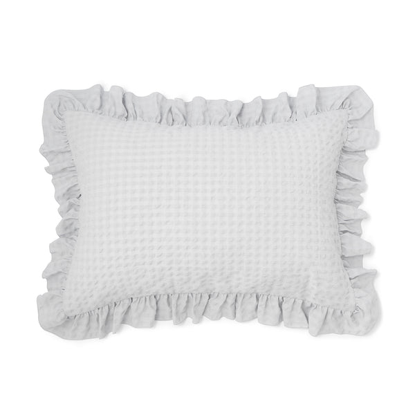 フリルチェック 寝具カバーセット シングル グレー | Francfranc