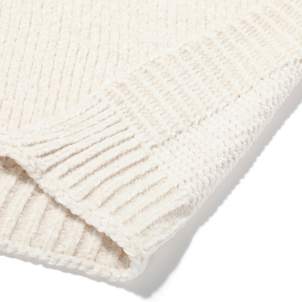 シャーリー スロー（ひざ掛け） 1500×800 アイボリー