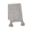 シャーリー スロー（ひざ掛け） 1500×800 グレー