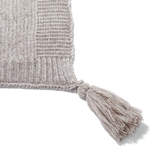 シャーリー スロー（ひざ掛け） 1500×800 グレー