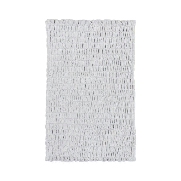 フラッフィーリップル スロー（ひざ掛け） 1700×1300 グレー