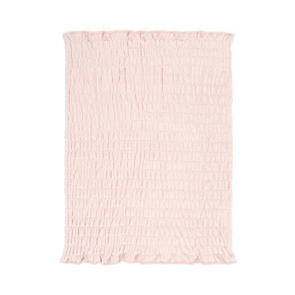 フラッフィーリップル スロー（ひざ掛け） 1700×1300 ピンク