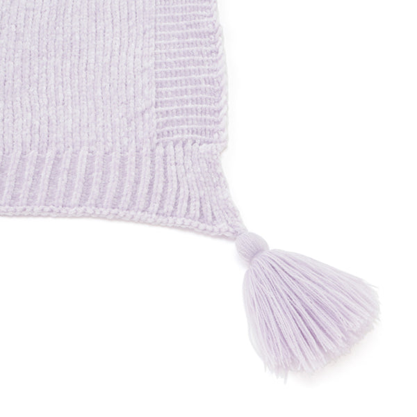 シャーリー スロー（ひざ掛け） 1500×800 パープル