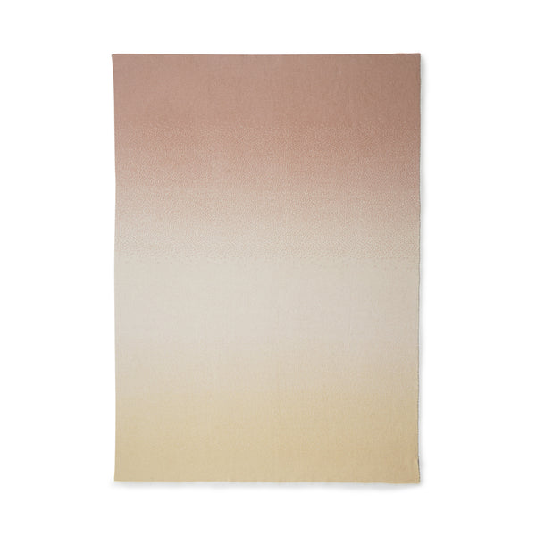 CICA加工 グラデーション スロー（ひざ掛け） 1700×1300 オレンジ