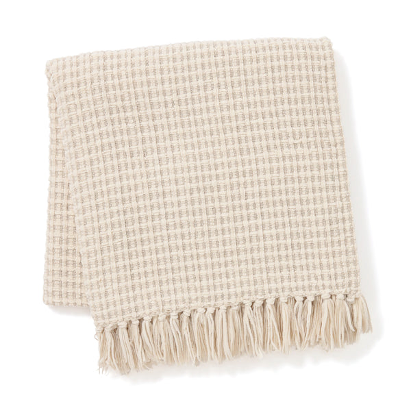 ソフトシェニールスロー（ひざ掛け） 1700×1300 ピンク×ベージュ