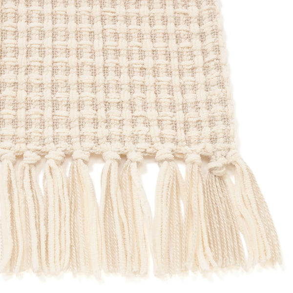 ソフトシェニールスロー（ひざ掛け） 1700×1300 ピンク×ベージュ