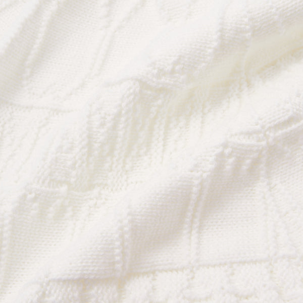 フラワーブーケ スロー（ひざ掛け） Φ900 オレンジ