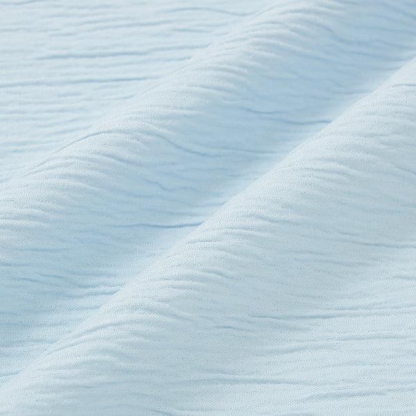 フリルチェックポータブルスロー 1400×1000 ブルー