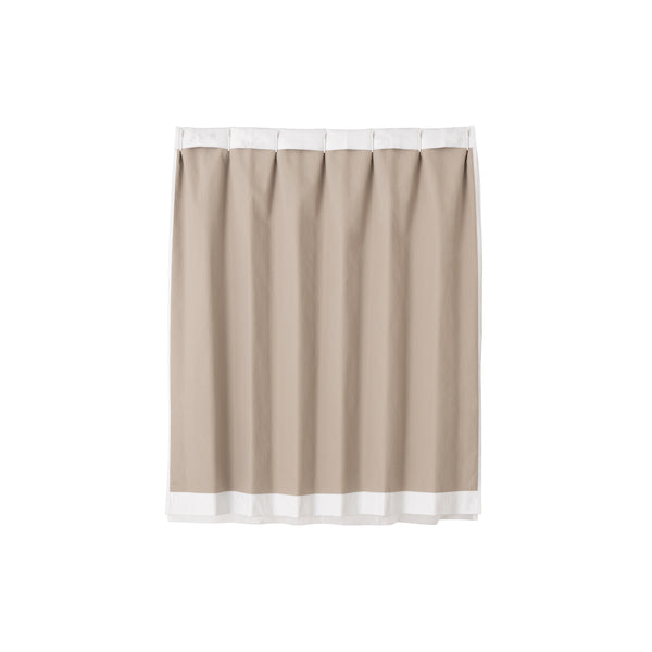 イリス×フローラ ダブルカーテン H1350×W1000 ライトブルー