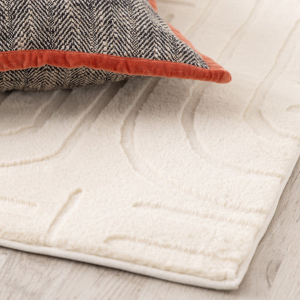 アレーナ ホットカーペットラグ M 1900×1400 アイボリー