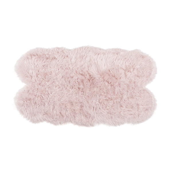 ファーモ ラグ L 1600×900 ライトピンク