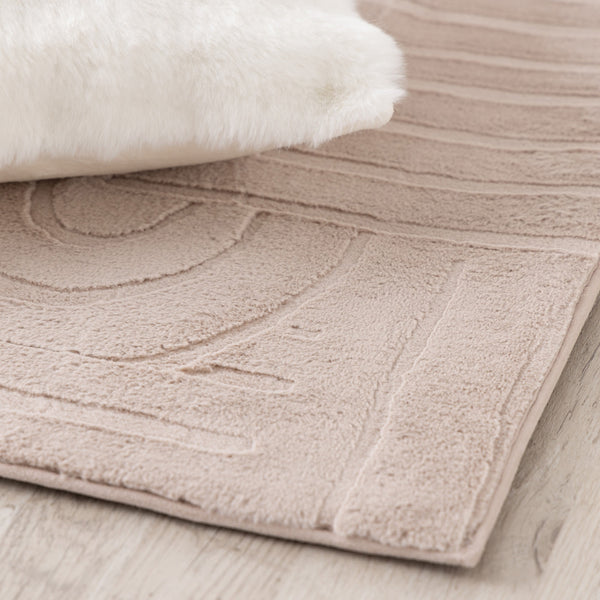 アレーナ ホットカーペットラグ M 1900×1400 ライトブラウン