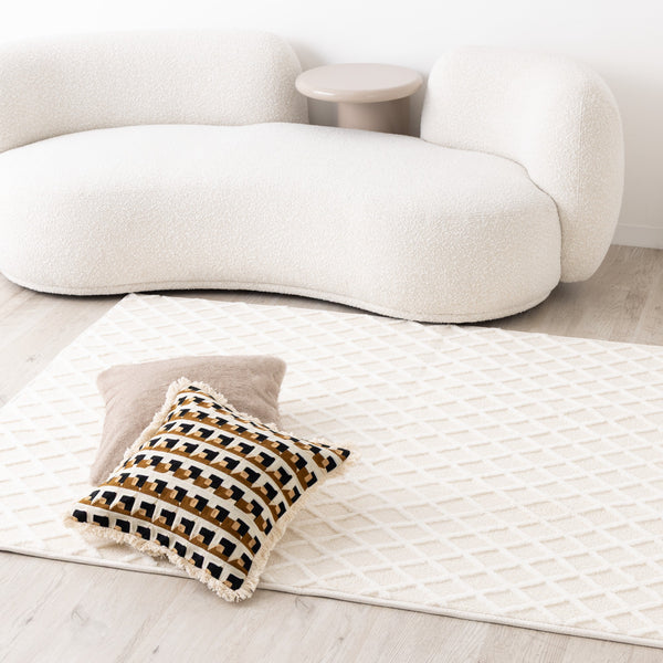 プルマ ホットカーペットラグ M 1900×1400 アイボリー