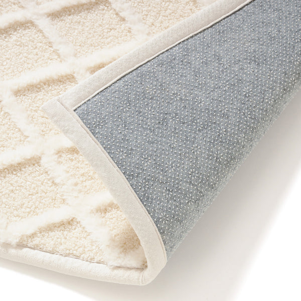 プルマ ホットカーペットラグ L 1900×1900 アイボリー | Francfranc