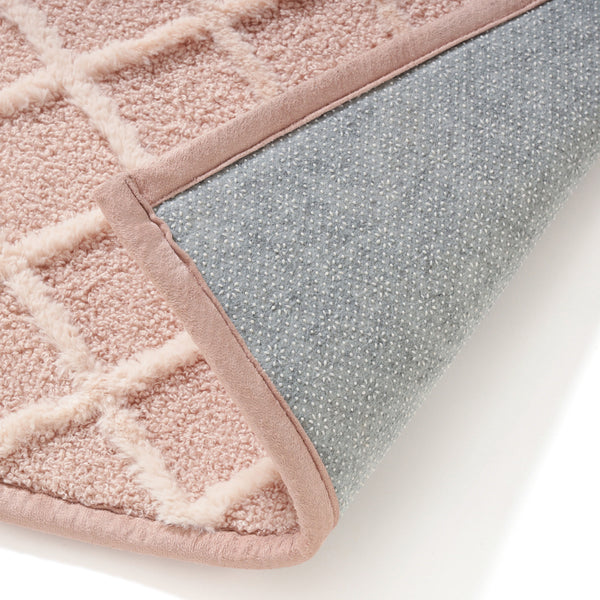 プルマ ホットカーペット ラグ L 1900×1900 ピンク | Francfranc