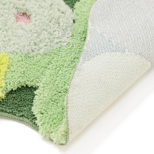 フロレゾン ラグ 1700×1300 グリーン