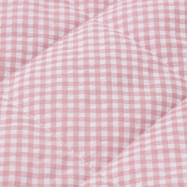 チェックフリル レジャーシート 1400×1000 ピンク