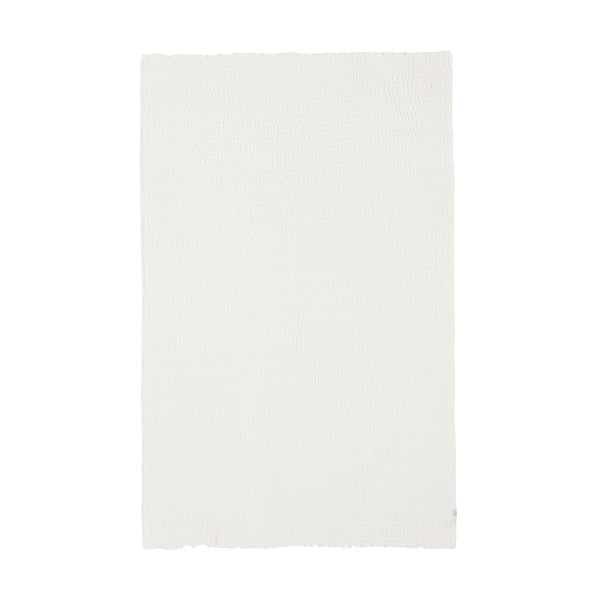 ひんやり リップル ブランケット（毛布） シングル ホワイト