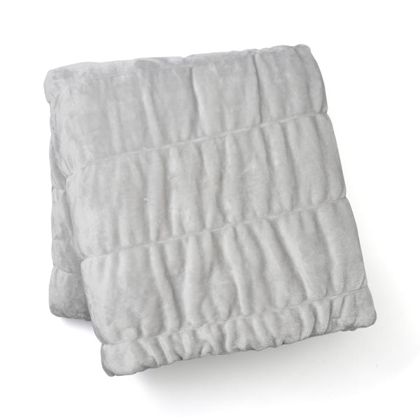 Francfranc　WARMY　中わた入りブランケット　シングル　新品 WARMY 中わた入りブランケット リップル シングル 1400*2000 グレー