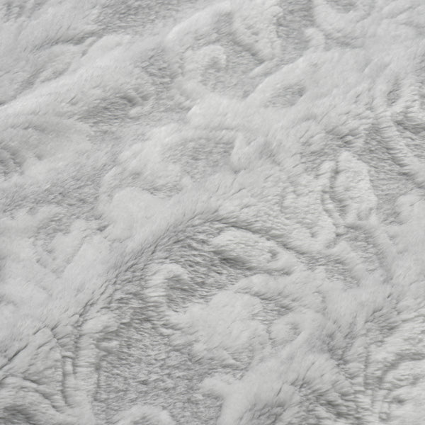 WARMY ダマスク ブランケット（毛布） ダブル グレー