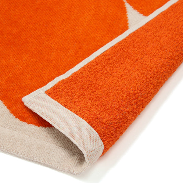 アートタオルケット フラワー ハーフ マルチ