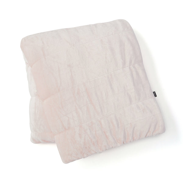 WARMY 中わた入りブランケット リップル（毛布） シングル 1400×2000 ピンク