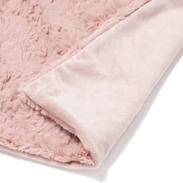 【オンラインショップ限定】こたつ布団カバーになるブランケット（毛布） 正方形 1900×1900 ピンク