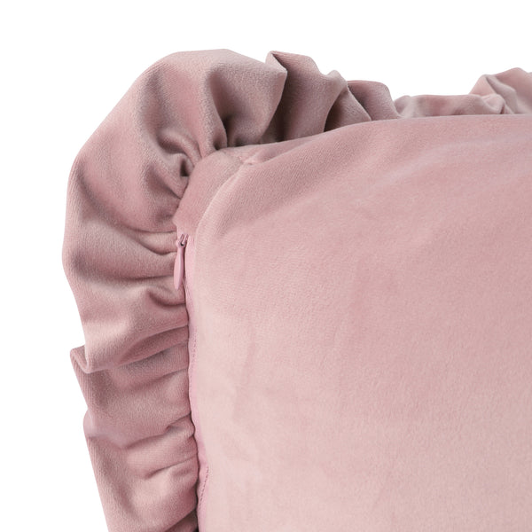【オンラインショップ限定】かんたん寝具セット プラス フリル セミダブル ピンク