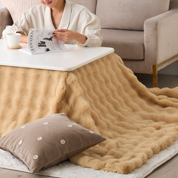 オンラインショップ限定】ポコモコファー こたつブランケット 1900