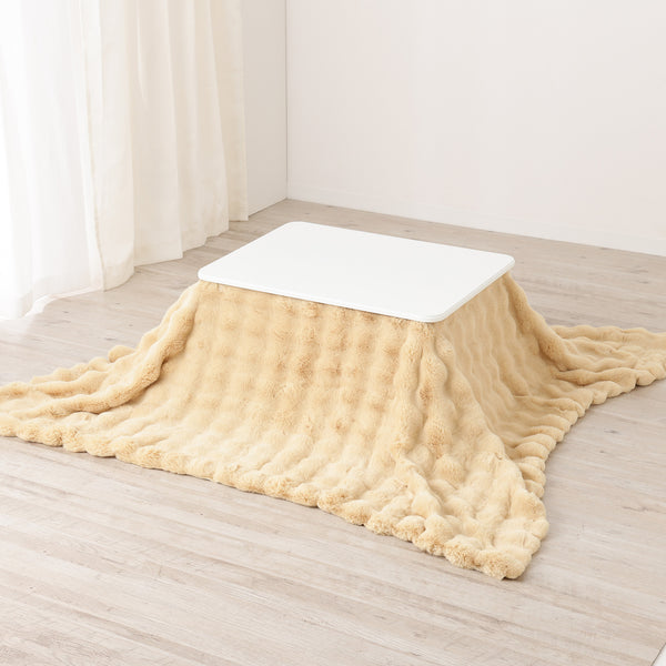 ポコモココファー こたつブランケット 2400×1900 グレー オンラインショップ限定】ポコモコファー こたつブランケット