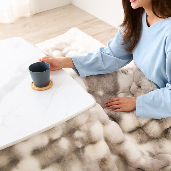 オンラインショップ限定】ポコモコファー こたつブランケット 1900