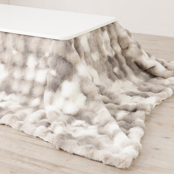 ポコモココファー こたつブランケット 2400×1900 グレー Francfranc｜【EC限定】ポコモコファー こたつブランケット 2400