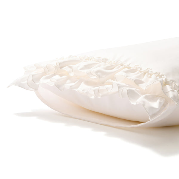 かんたん寝具セット フリル シングル ホワイト | Francfranc（フラン