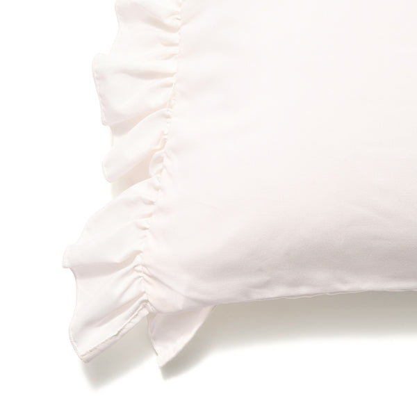 かんたん寝具セット フリル シングル ホワイト | Francfranc（フラン