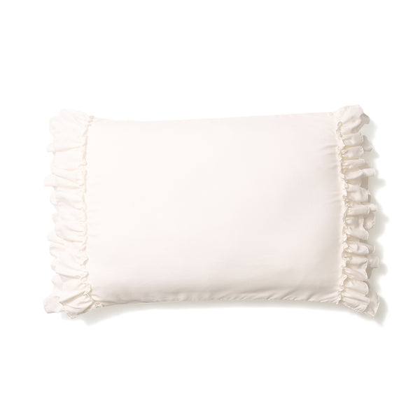 EC限定】かんたん寝具セット プラス フリル セミダブル ホワイト