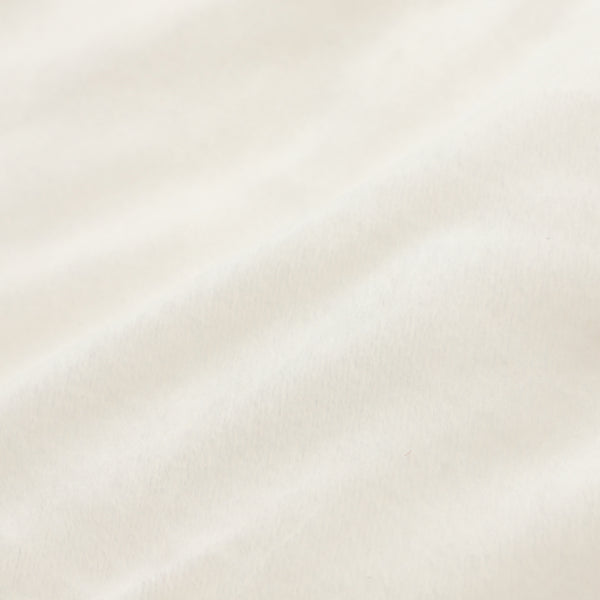 WARMY フリル ベッドパッド ダブル ホワイト