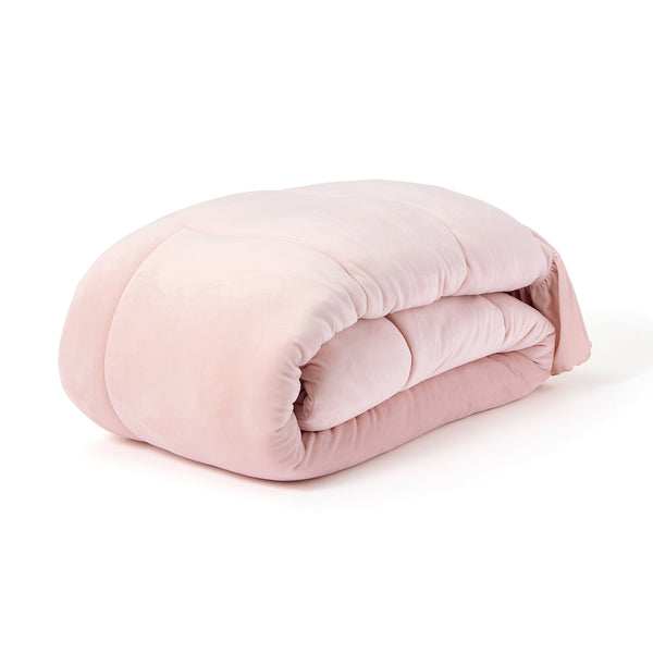 【EC限定】WARMY フリル 掛けふとん セミダブル ピンク