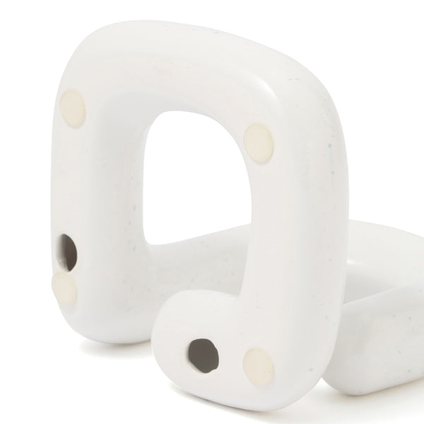 セラミック ブックエンド バイカラー 2個セット ブルー