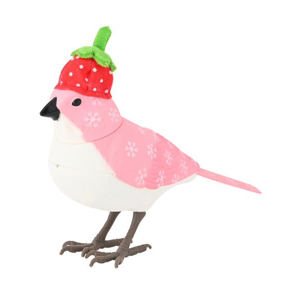 ミュージックバード クリスマス ベリー ピンク