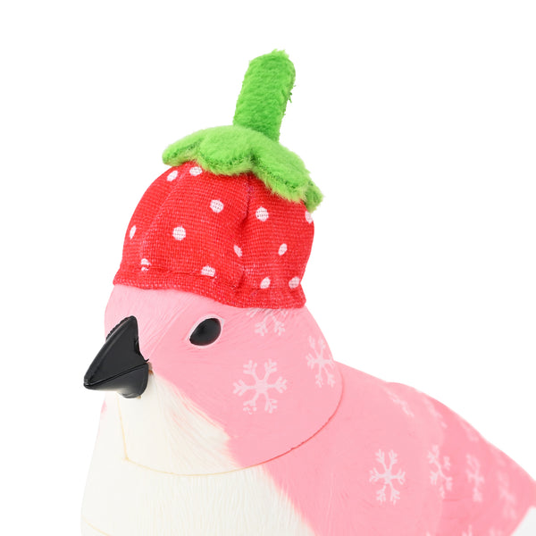 ミュージックバード クリスマス ベリー ピンク