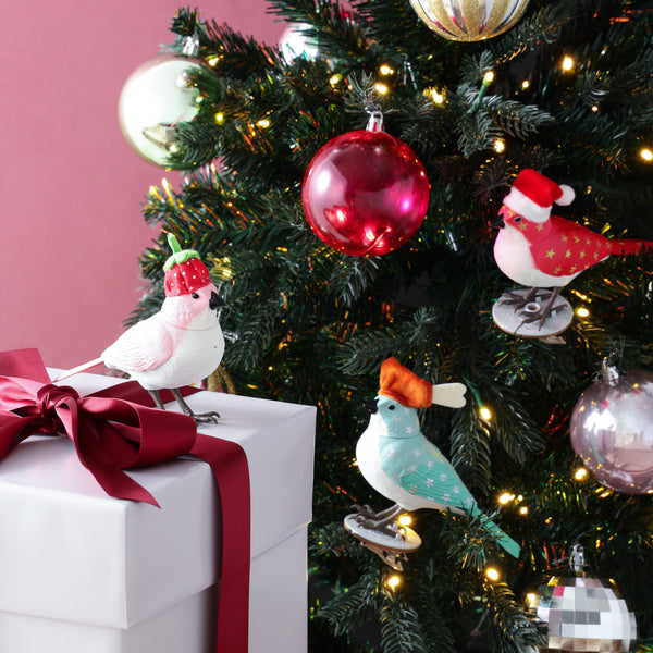 ミュージックバード クリスマス サンタ レッド