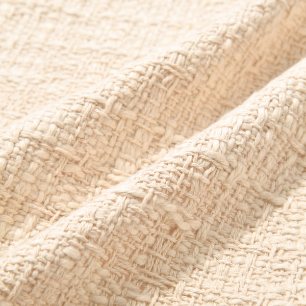 フリンジ テーブルランナー アイボリー